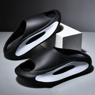 Buy black-a Women Peep Toe Slipper