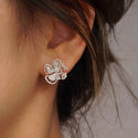 Flower Flower Earrings Female Fashion