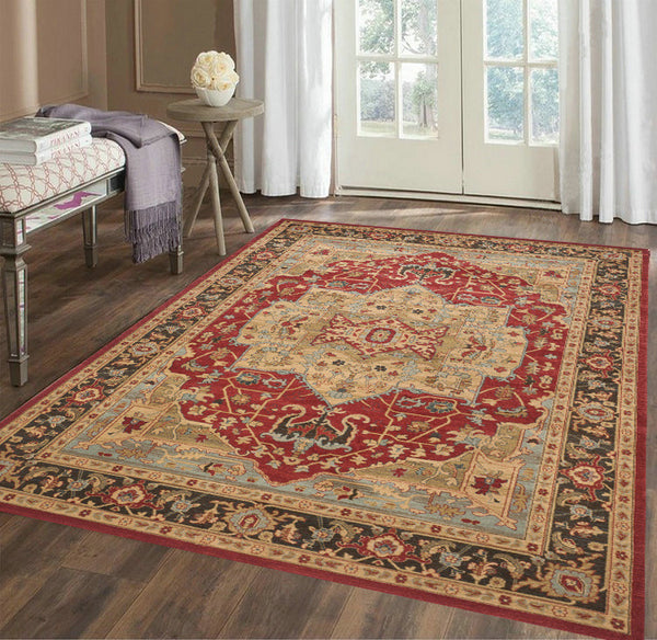 Turkish Ethnic Style Carpet Persian American Style Retro