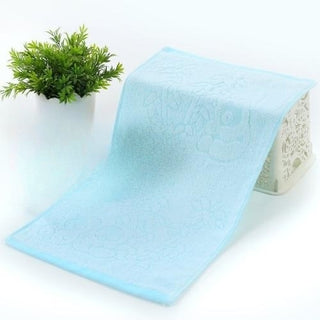 Buy blue Cotton towel