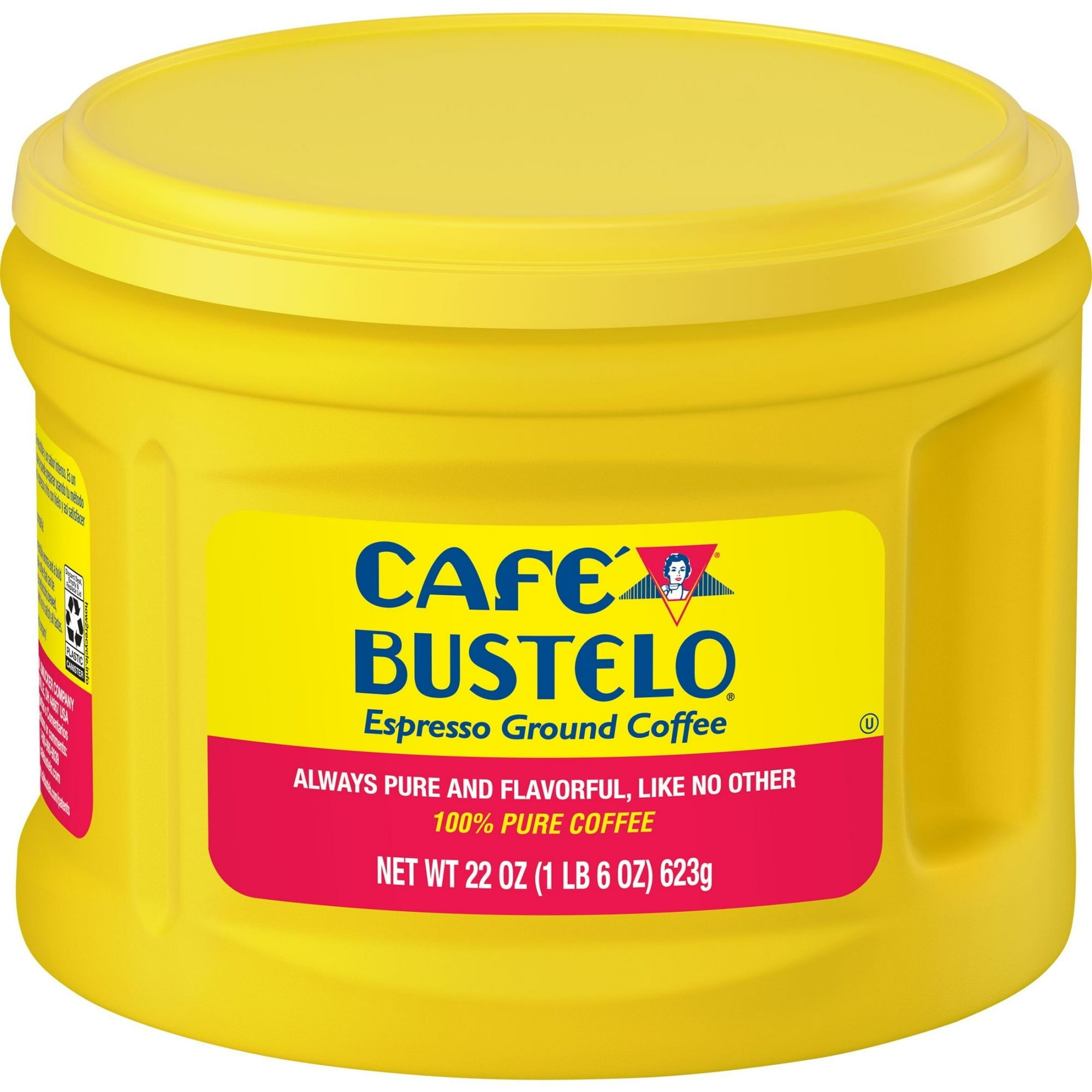 Cafe Bustelo Espresso Ground Coffee, Dark Roast, 22 oz Canister Main image
