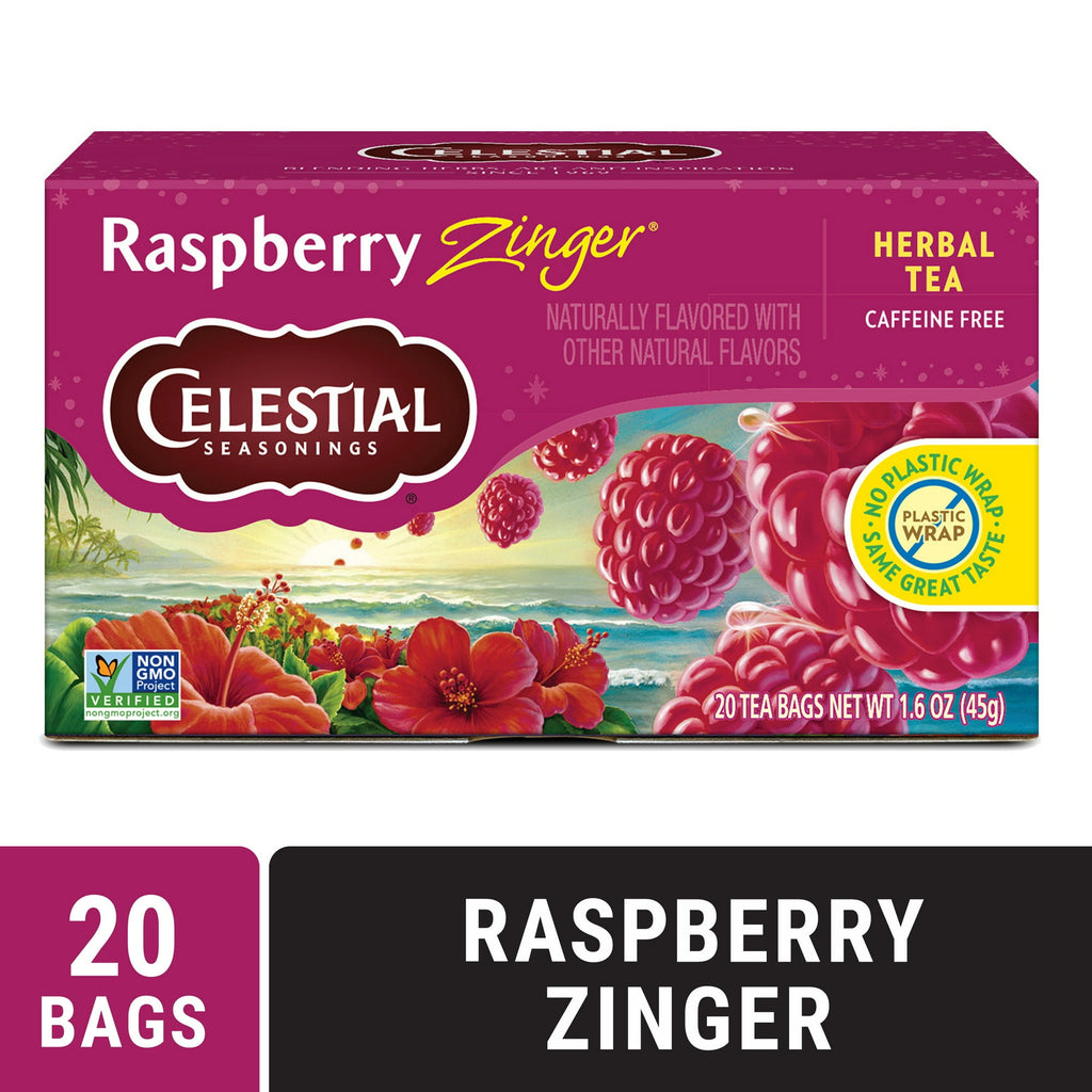 Celestial Seasonings Raspberry Zinger Herbal Tea