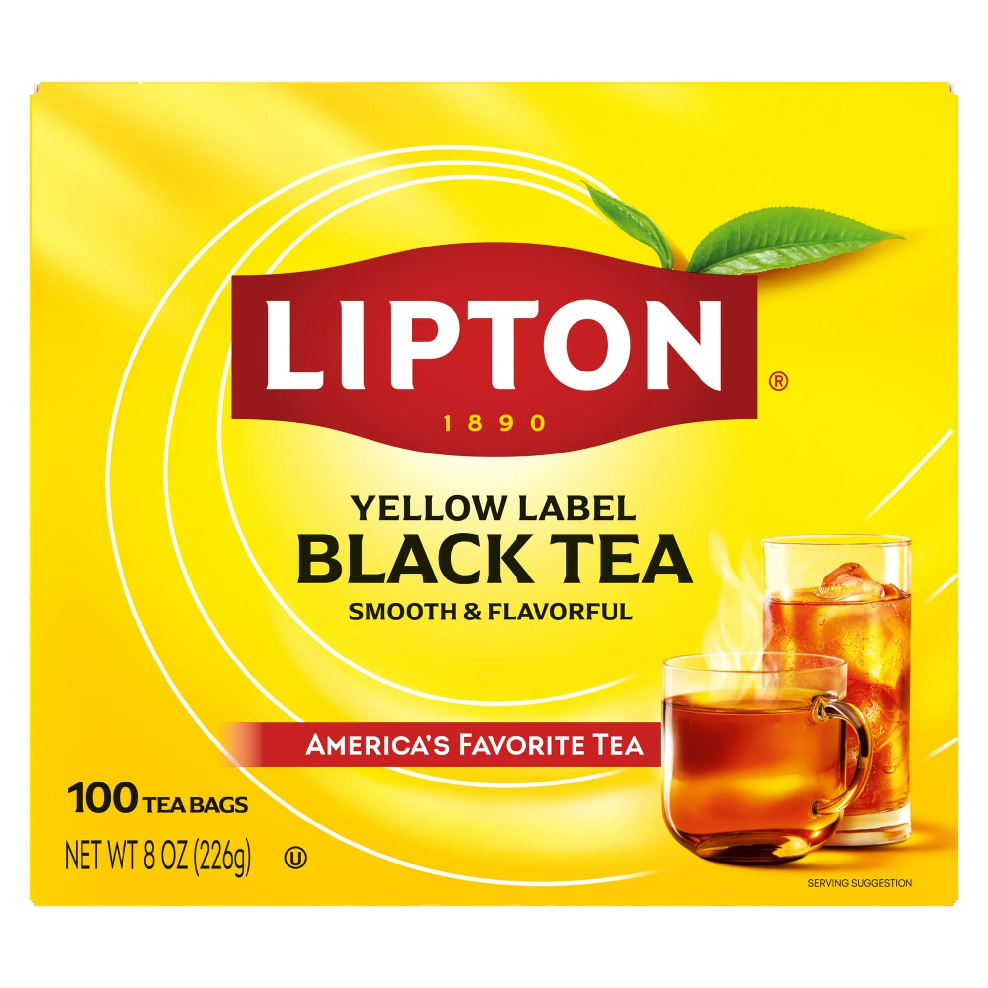 Lipton Black Tea Bags, 100 Count Main image
