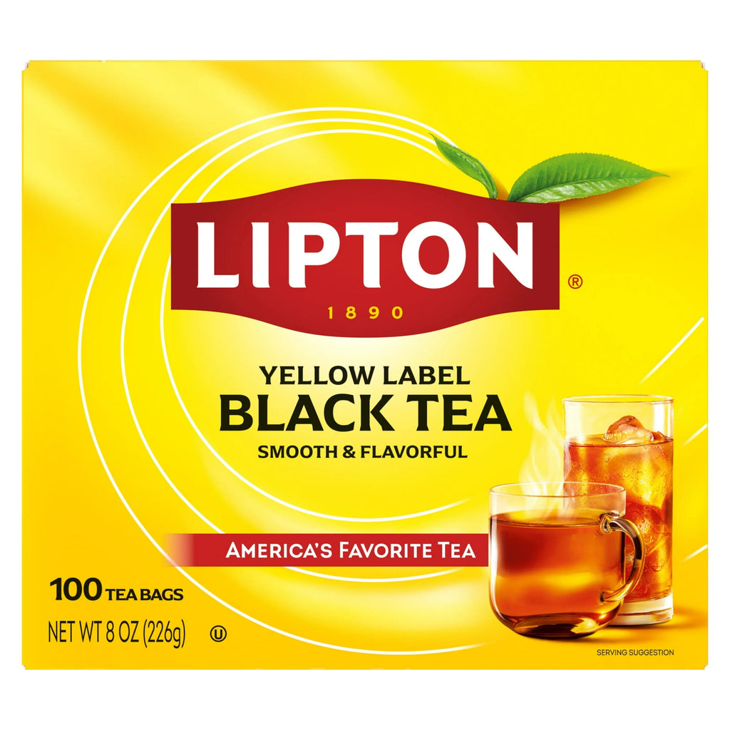 Lipton Black Tea Bags, 100 Count
