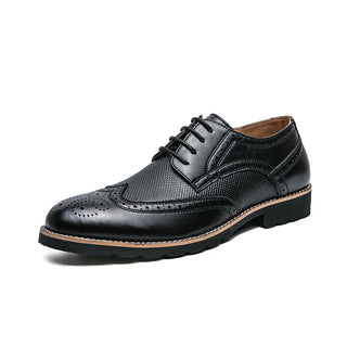 Buy black Business Formal Wear Pumps Men&#39;s Leather Shoes