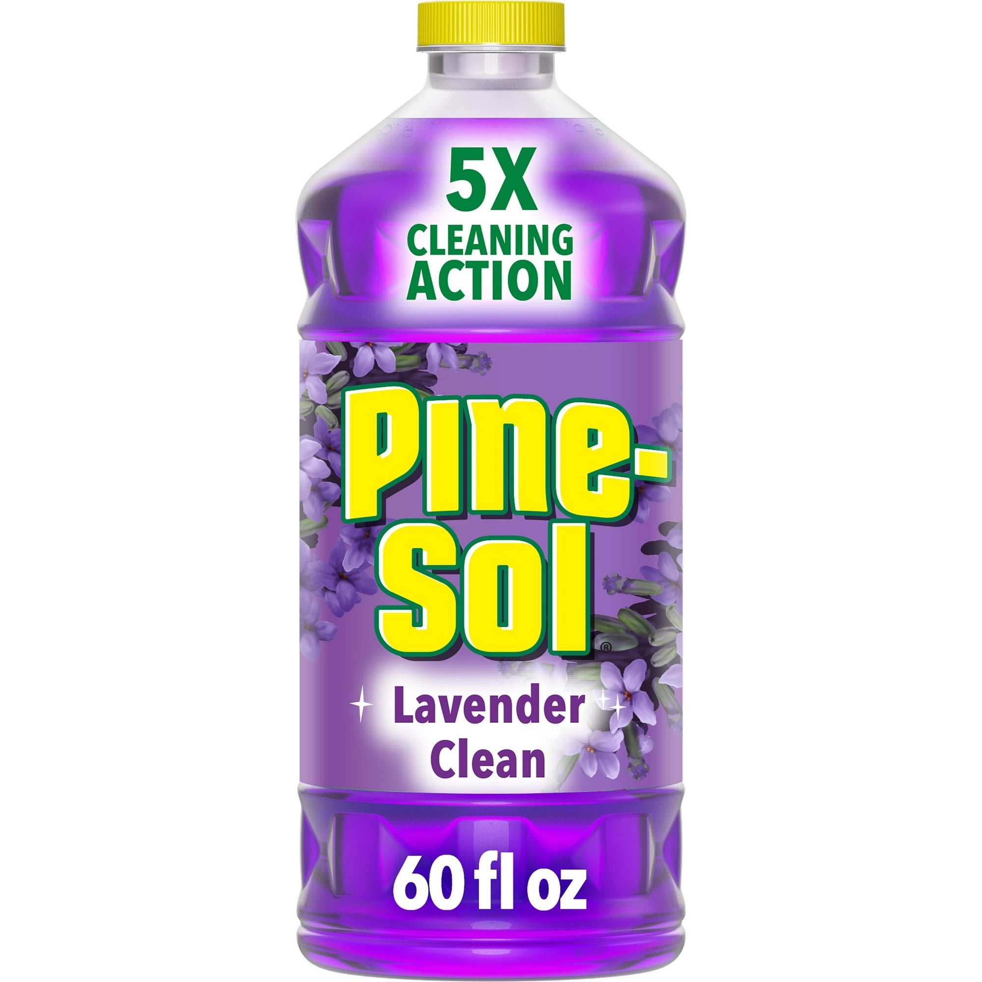 Pine-Sol Multi-Surface Floor Cleaner, Lavender Clean, 60 Fluid Ounces Main image