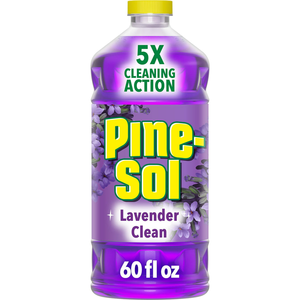 Pine-Sol Multi-Surface Floor Cleaner, Lavender Clean, 60 Fluid Ounces