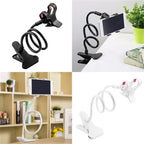 Universal Cell Phone Holder Flexible Long Arm lazy Phone Stand For iPhone Samsung Huawei Xiaomi 360° Rotation Stable Bracket