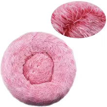 40-90cm 6 Sizes Round Pet Bed for Large Dog Bed Super Soft Cat Bed Plush Dog House for Medium Dog House Winter Warm Sleeping