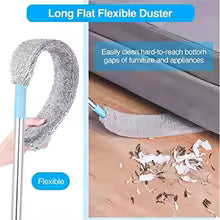Long Handle Mop Telescopic Duster Brush Gap Dust Cleaner Bedside Sofa Brush For Cleaning Dust Removal BrushesHome Cleaning Tool Secondary image