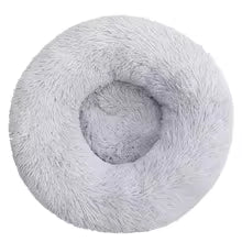 40-90cm 6 Sizes Round Pet Bed for Large Dog Bed Super Soft Cat Bed Plush Dog House for Medium Dog House Winter Warm Sleeping