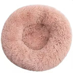 40-90cm 6 Sizes Round Pet Bed for Large Dog Bed Super Soft Cat Bed Plush Dog House for Medium Dog House Winter Warm Sleeping