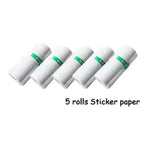 C9 mini HD printer portable sticker label Printer Bluetooth pocket thermal printer with paper for student note inkless printing