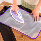 Clothes Ironing Protection Pad – Mesh Ironing Board Mat, Heat-Resistant Insulation, Random Colors