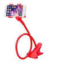Universal Cell Phone Holder Flexible Long Arm lazy Phone Stand For iPhone Samsung Huawei Xiaomi 360° Rotation Stable Bracket