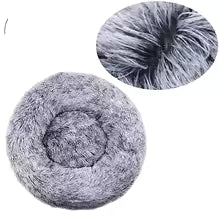 40-90cm 6 Sizes Round Pet Bed for Large Dog Bed Super Soft Cat Bed Plush Dog House for Medium Dog House Winter Warm Sleeping