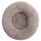 40-90cm 6 Sizes Round Pet Bed for Large Dog Bed Super Soft Cat Bed Plush Dog House for Medium Dog House Winter Warm Sleeping