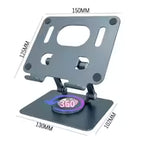 360° Rotation Universal Phone Tablet Holder Foldable Desktop Lazy Stand For iPhone 16 iPad Samsung Galaxy Tab Xiaomi Pad Mount