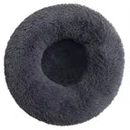 40-90cm 6 Sizes Round Pet Bed for Large Dog Bed Super Soft Cat Bed Plush Dog House for Medium Dog House Winter Warm Sleeping
