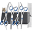 XUEYU 6-in-1 Dog & Cat Grooming Scissors Kit – Stainless Steel, Sharp, Safety Tips (Blue)