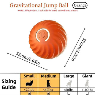 Buy orange Blue And Orange Pet Bouncing Ball Fun Pet Bouncing Ball For Cats And Dogs,Self-pickup Only