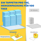 Powools Puppy Pads, Extra Large, 6-Layer Leak-Proof and Super Absorbent, 98 Count, 34” x 28”