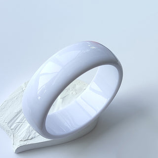 Buy white Acrylic Bracelet Round Resin European And American Women