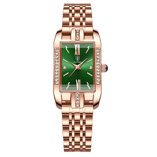 Buy green-side-steel-belt-style Ladies Waterproof Fashion Quartz Watch