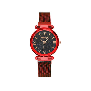 Buy red Quartz Watch Ladies Watch Bracelet Set