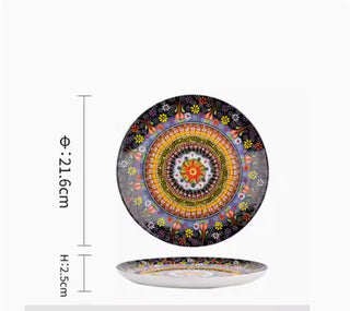 Buy m2 Underglaze Ceramic Tableware Bohemian Household Dishes