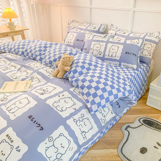 Buy happy-baby Bedclothes Summer Washed Quilts Set Sheets