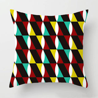 Buy bcr-zt008201 Geometric Abstract Living Room Sofa Cushion Cover Waist Support Nap Pillow Back Cushion Pillow Cover