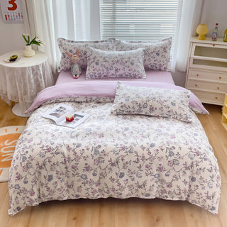 Buy fragrant Cotton Thickened Four-piece Dormitory Bed Sheet And Quilt Cover