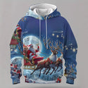 Fashion Christmas Men's Hoodie Casual Cool