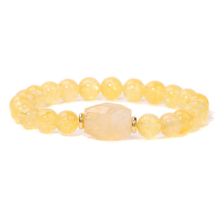 Buy citrine Natural Stone Beads Bracelet Women
