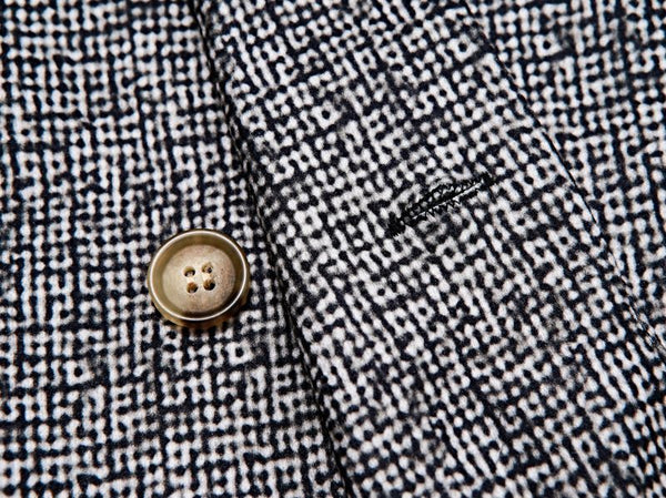 Men's Blazers Slim Fit Plaid Suits Jackets Male Long Sleeve Double-breasted Outerwear Business Casual Coats