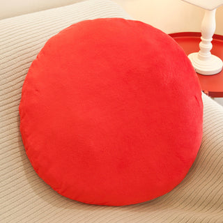 Buy pure-color-random Fruit Cushion Plush Nap Pillow Padded Sofa Chair Cushion