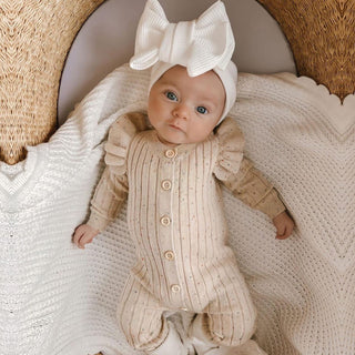 Baby Autumn Clothing Jumpsuit Knitted