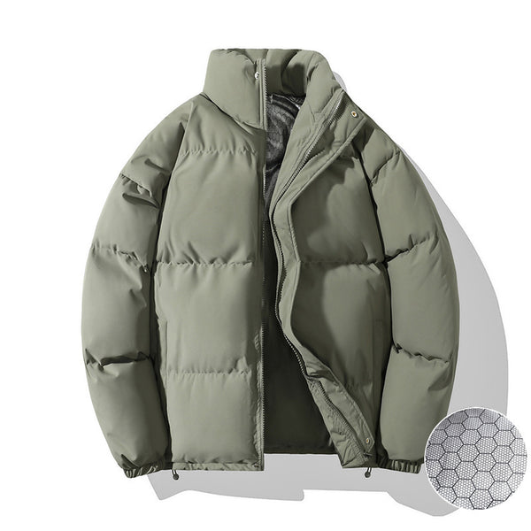 Couple Down Graphene Warm Quilted Jacket Loose Cotton-padded Jacket Tide