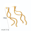 Long Fringe Earrings Advanced Sense Graceful And Fashionable