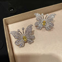 Butterfly Studs Female Affordable Luxury Fashion Design