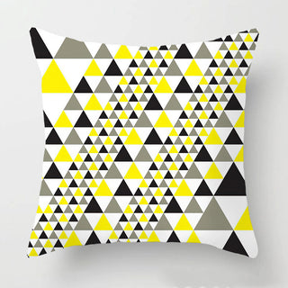 Buy bcr-zt008203 Geometric Abstract Living Room Sofa Cushion Cover Waist Support Nap Pillow Back Cushion Pillow Cover