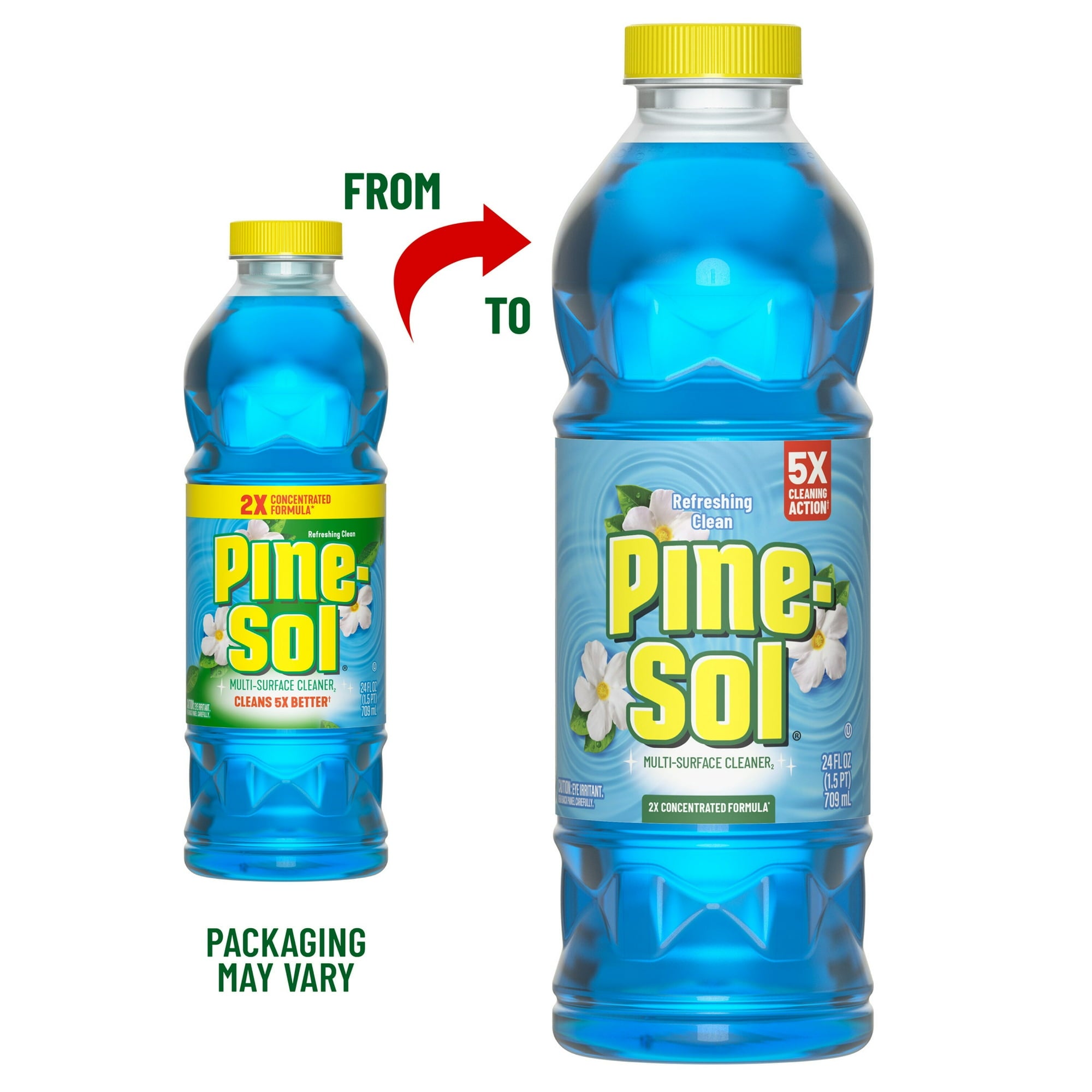 Pine-Sol Multi-Surface Floor Cleaner, Refreshing Clean, 24 Fluid Ounces