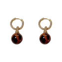 Autumn And Winter New Leopard Earrings Refined Stylish And Versatile