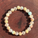 Shoushan Stone Frosted Colorful Crystal Bracelet