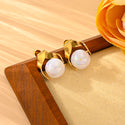 Fashion Lady Pearl Earings Set