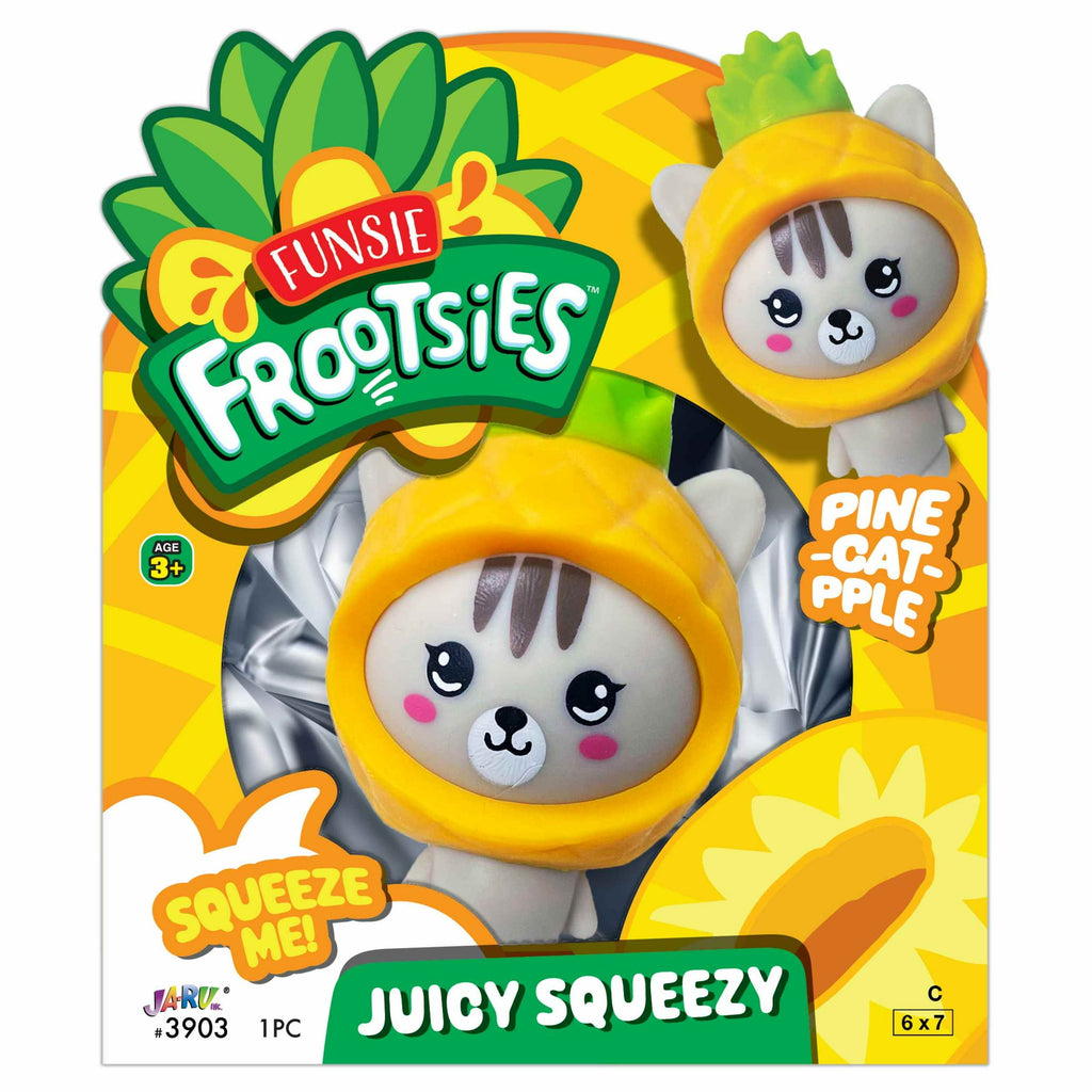 Ja-Ru Funsie Frootsies Juicy Squeezy-Styles Vary-1 Piece all ages novelty toy