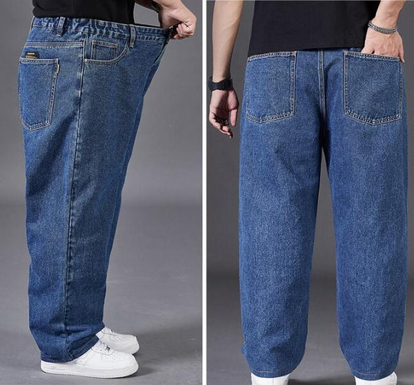 Men's Loose Straight Trend Jeans