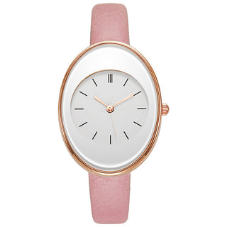 Buy pink2 Neutral Watch Ladies Simple Fashion Steel Belt Quartz