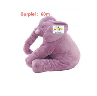 Buy purple1-with-logo Elephant Doll Pillow Baby Comfort Sleep With